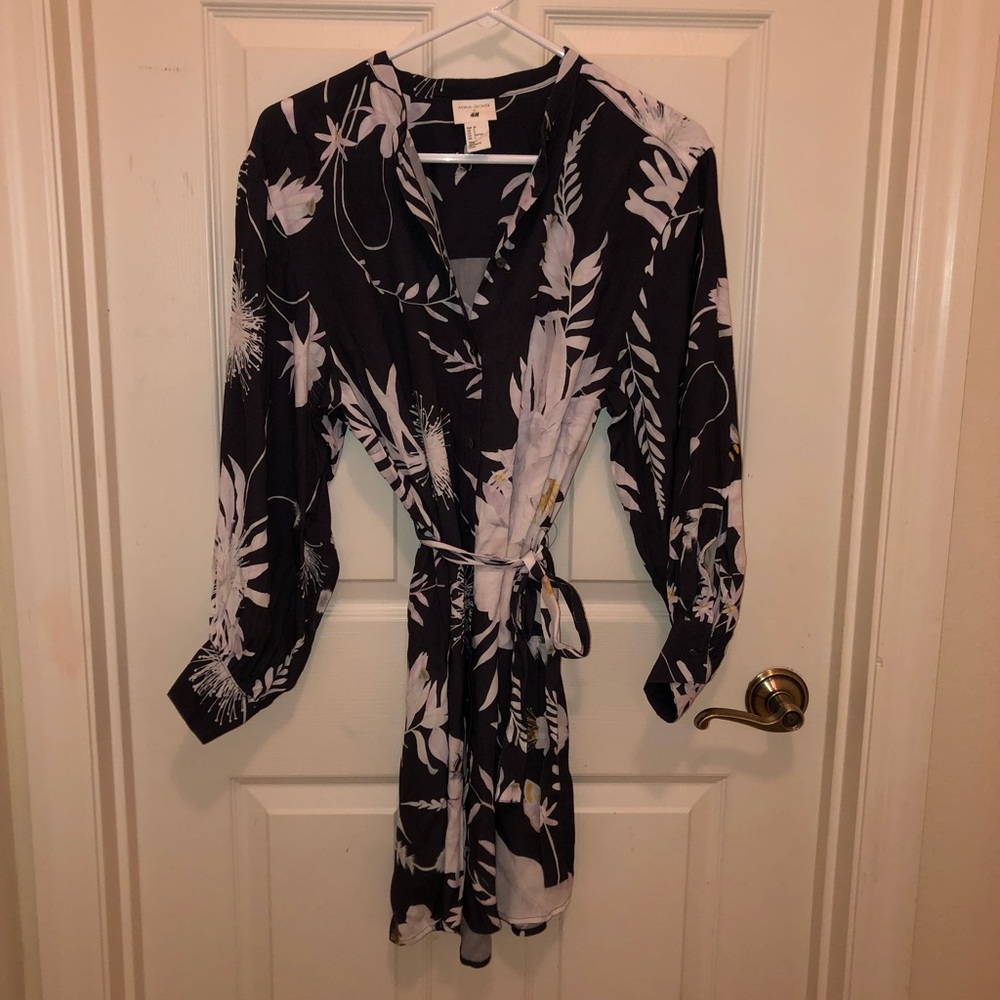 H&M Anna Glover patterned dress